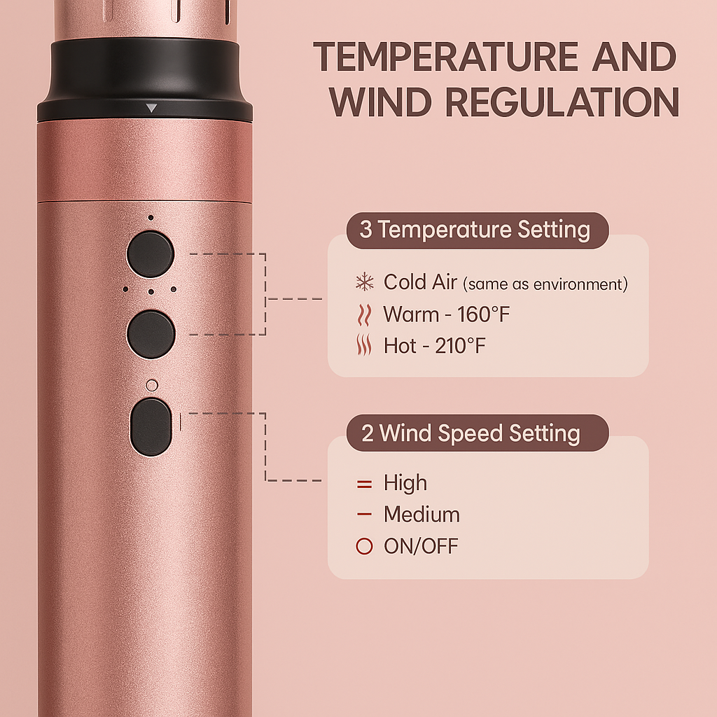 Brightup 5 in 1 Hair styler