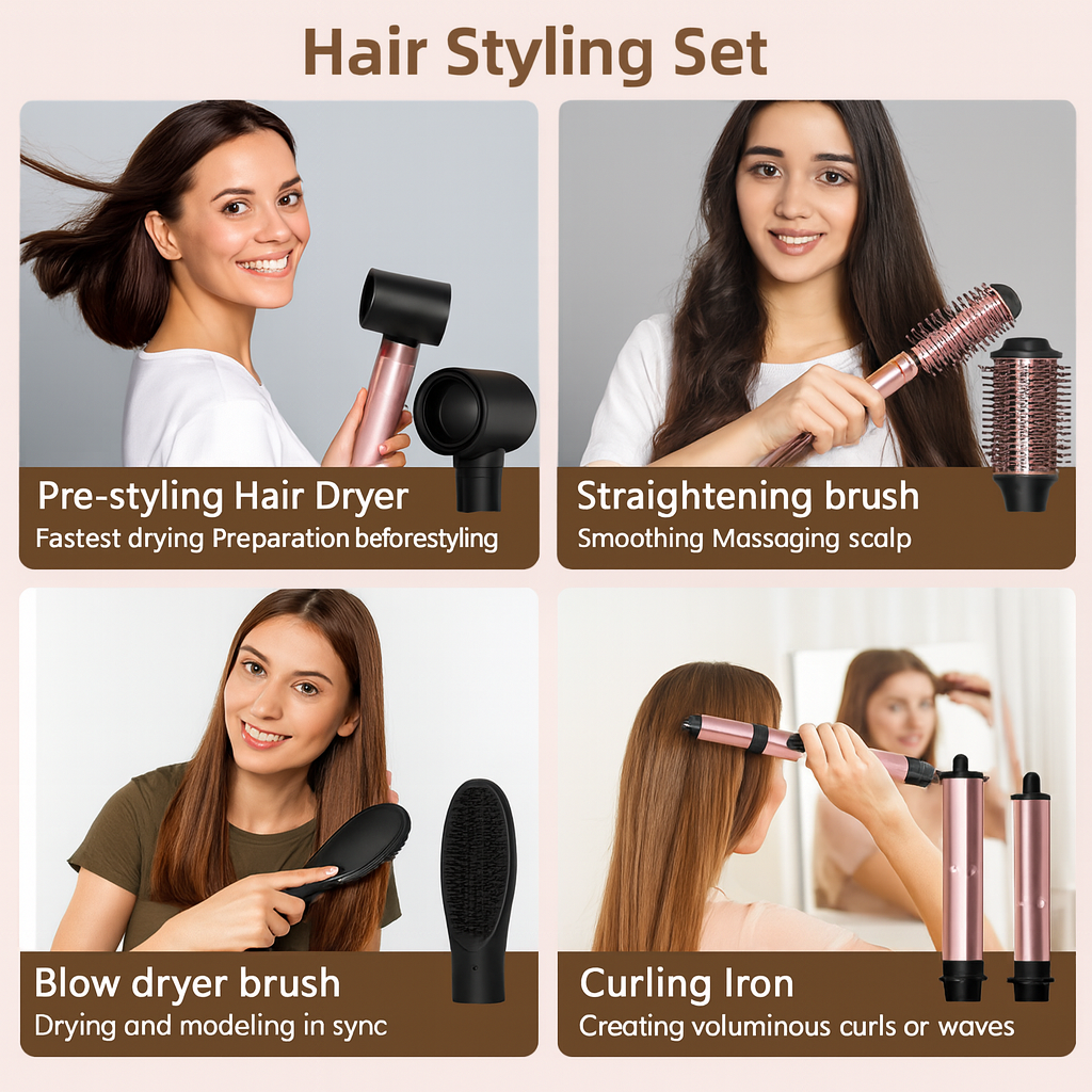Brightup 5 in 1 Hair styler