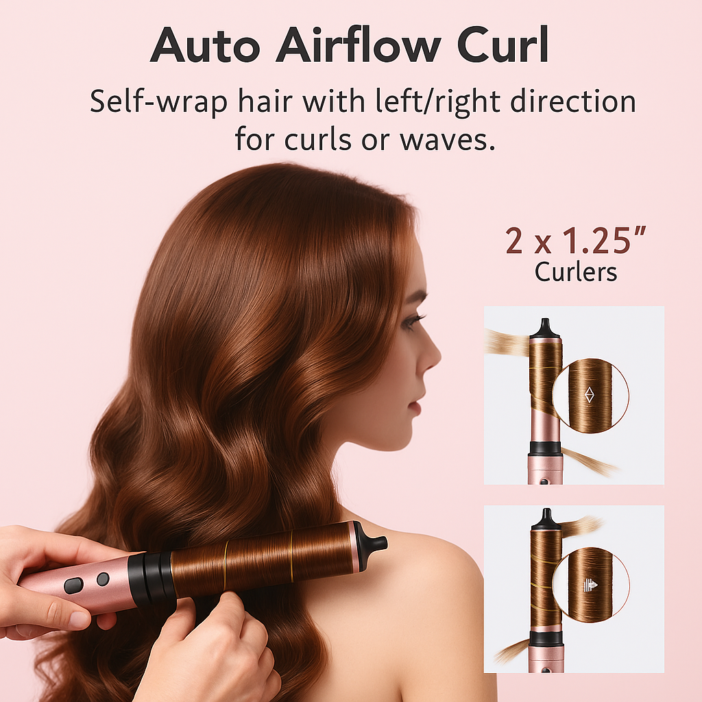 Brightup 5 in 1 Hair styler