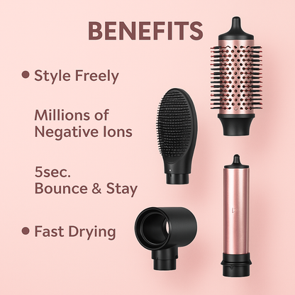 Brightup 5 in 1 Hair styler